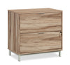 Bergen Circle 30.35\" Commercial Grade 2-Drawer Filing Cabinet - Natural Wood 
