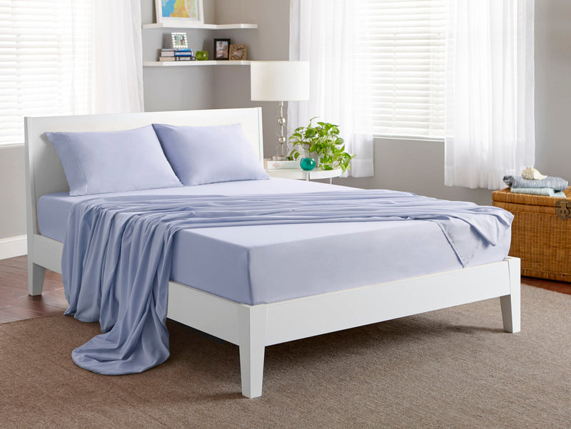 BEDGEAR® Basic 3-Piece Twin Sheet Set - Mist