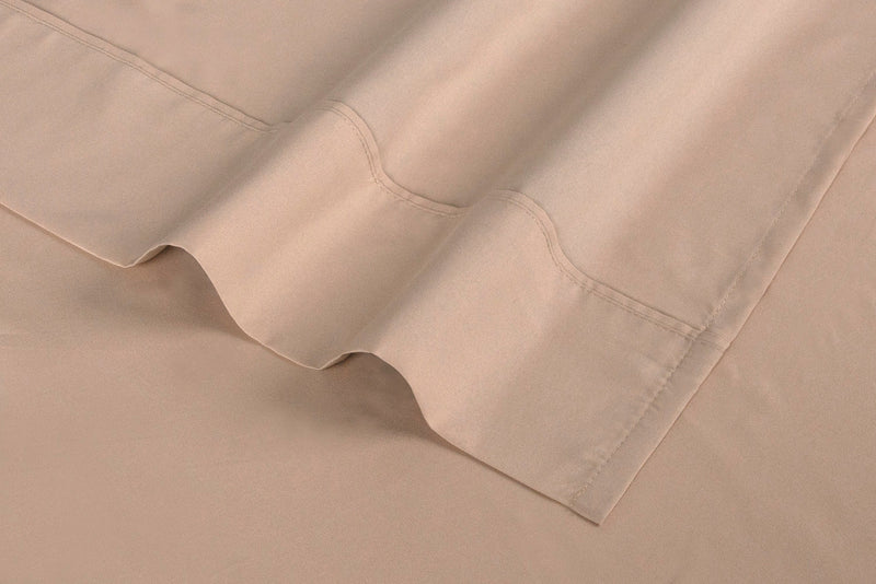 BEDGEAR® Basic 3-Piece Twin Sheet Set - Sand