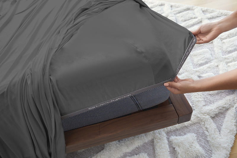 BEDGEAR® Dri-Tec® 5-Piece King Split Sheet Set - Grey