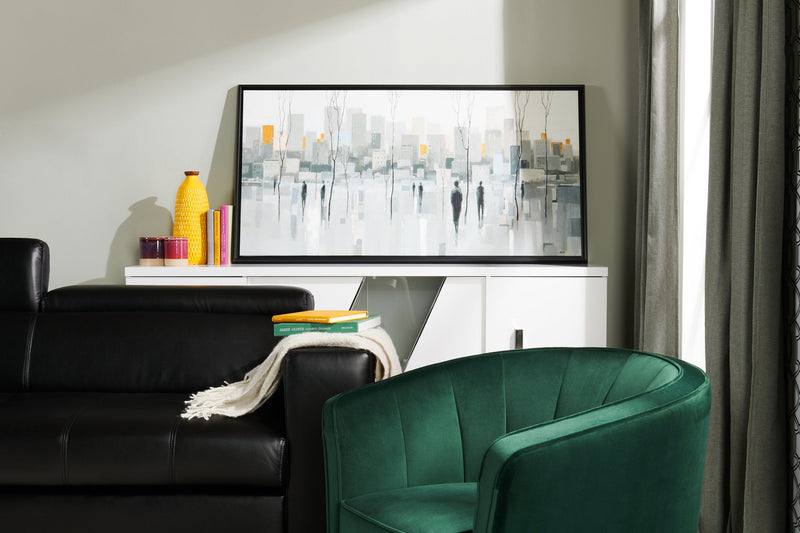 Brinley Velvet Accent Chair - Green