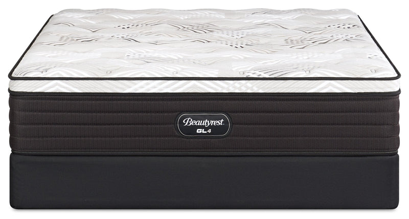 Beautyrest GL4 Eurotop Firm Queen Mattress Set 