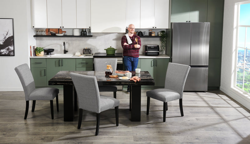 Burk Dining Chair - Grey