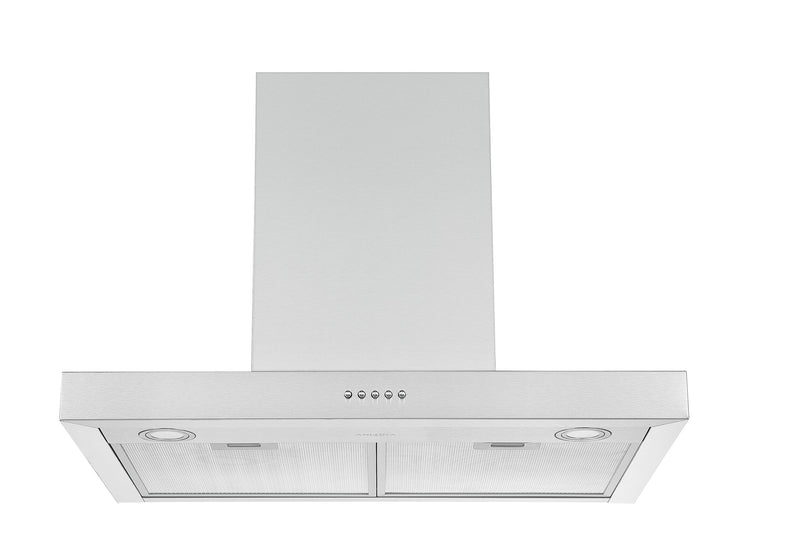 Ancona 30\" Convertible Wall-Mounted Rectangular Range Hood - AN-1159 