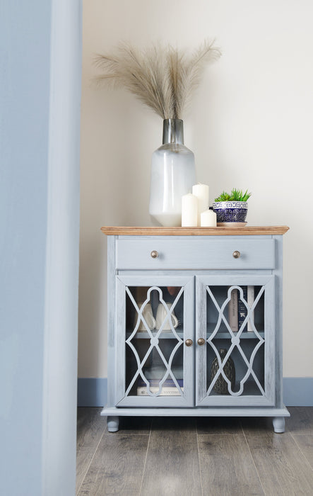 Carmine Accent Cabinet - Blue