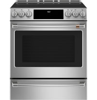 Cafe 5.7 Cu. Ft. Smart Induction Range with True European Convection and Self Clean Racks - Stainles… 