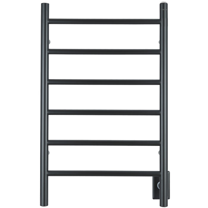 Ancona Comfort 6-Bar Wall Mount Plug-In and Hardwire Towel Warmer - AN-5311 