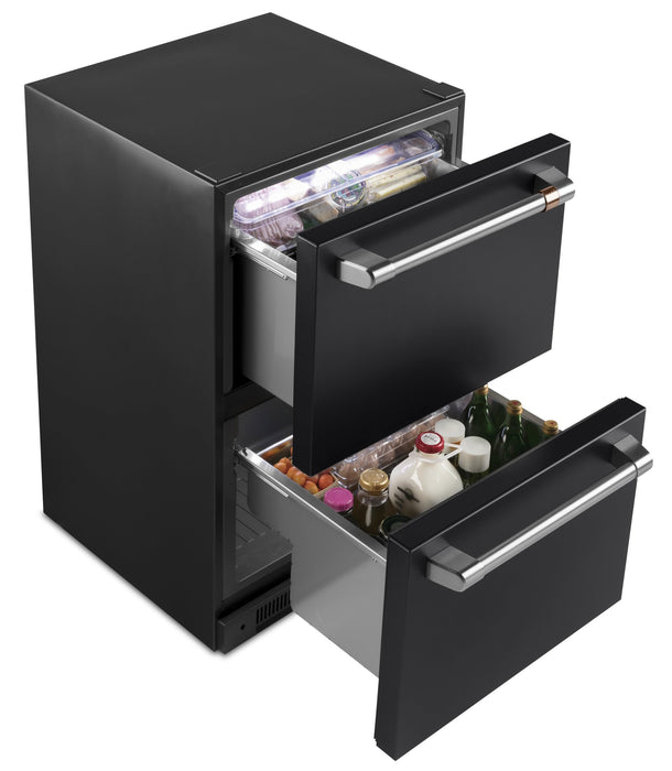 Café 5.7 Cu. Ft. Built-In Dual-Drawer Refrigerator - CDE06RP3ND1