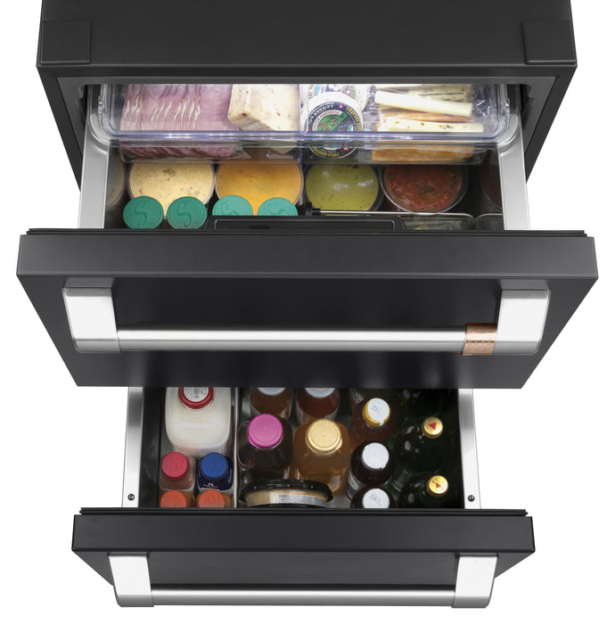 Café 5.7 Cu. Ft. Built-In Dual-Drawer Refrigerator - CDE06RP3ND1