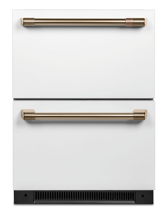 Café 5.7 Cu. Ft. Built-In Dual-Drawer Refrigerator - CDE06RP4NW2