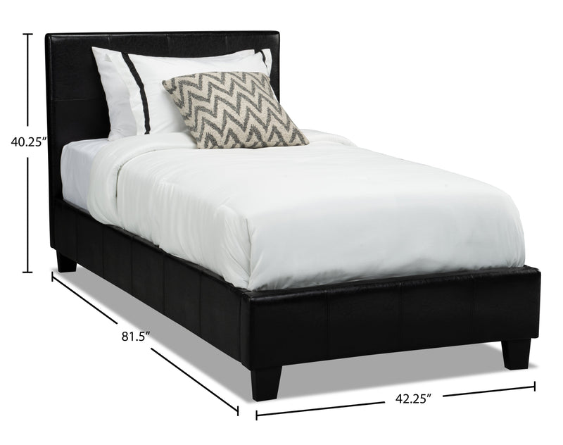 Chase Twin Bed - Brown