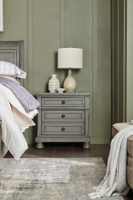 Chelsea Bedside 2-Drawer Nightstand, 28\"W x 28\"H - Grey 