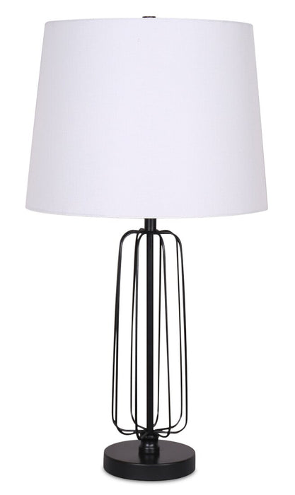 Clare 2-Piece Table Lamp Set with USB Port