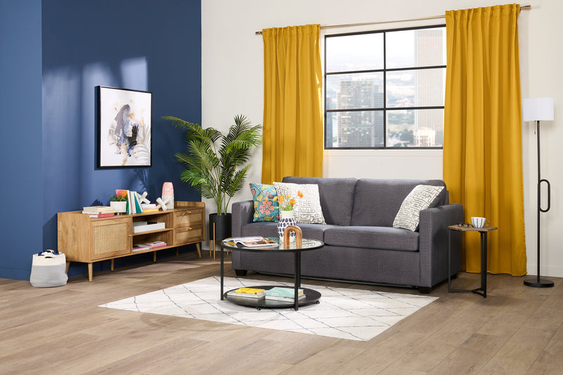 Cleo Chairside Table - Brown  