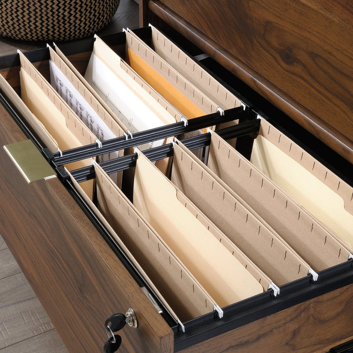Clifford Place 29.53\" Commercial Grade 2-Drawer Filing Cabinet - Gr& Walnut