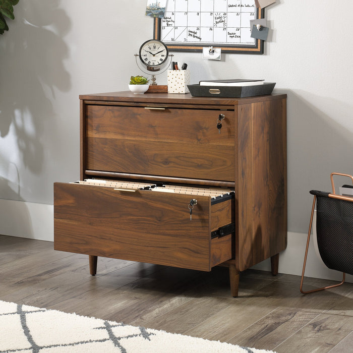 Clifford Place 29.53\" Commercial Grade 2-Drawer Filing Cabinet - Gr& Walnut