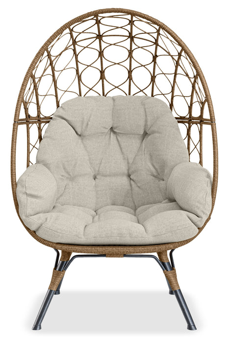 Coco Egg Outdoor Patio Chair - Brown