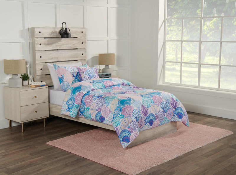 Coraline 4-Piece Full Comforter Set 