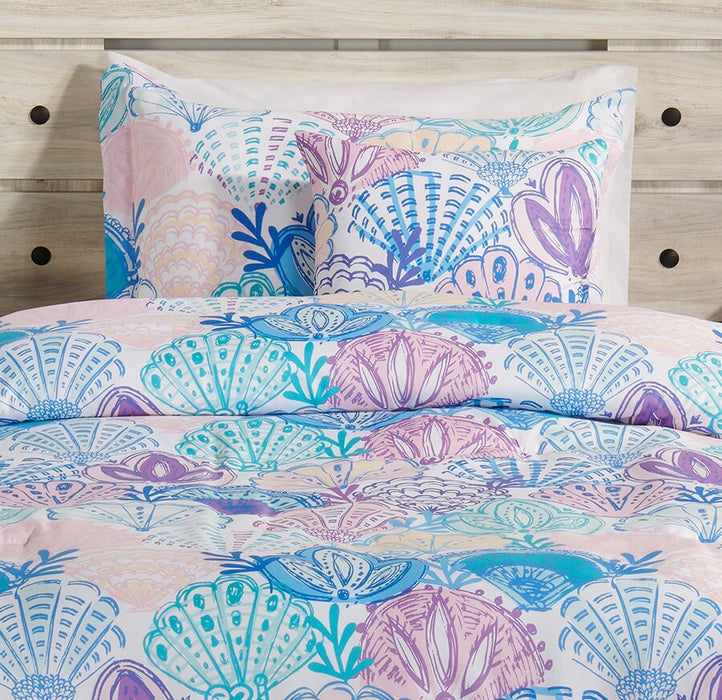 Coraline 4-Piece Full Comforter Set 