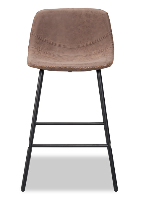 Coty Counter-Height Chair - Brown