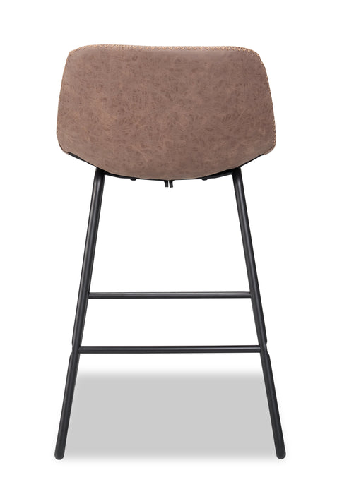 Coty Counter-Height Chair - Brown