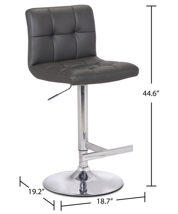 Cruz Grey Bar Stool
