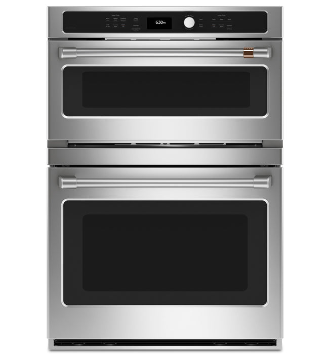 Café 6.7 Cu. Ft. Combination Double Wall Oven - CTC912P2NS1