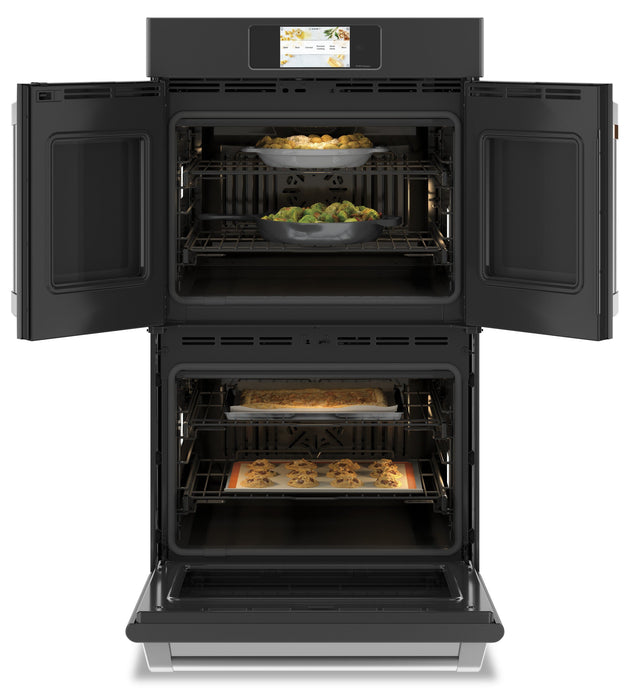Café Professional Series 30\" Smart Built-In French-Door Double Wall Oven - CTD90FP3ND1