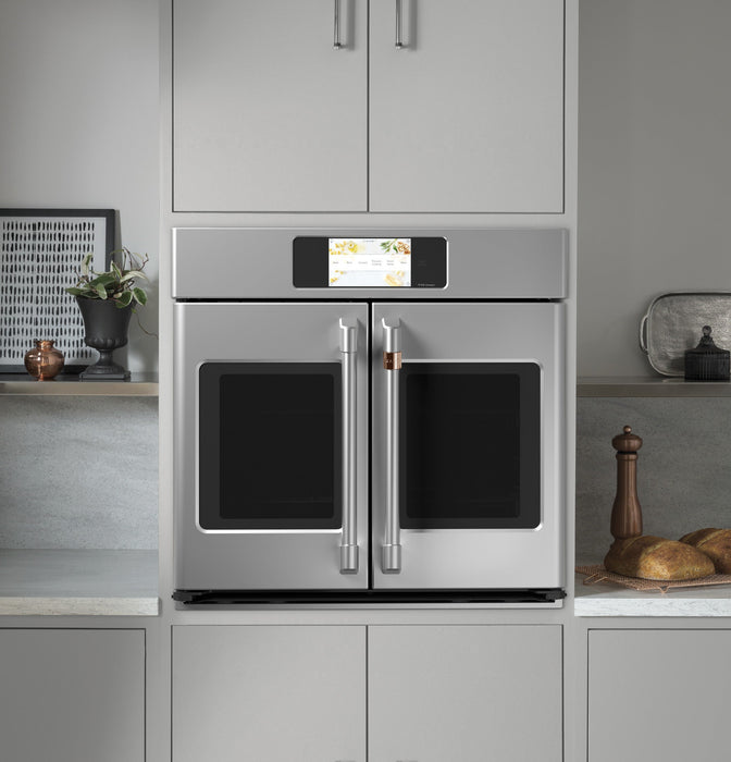 Café Professional Series 5.0 Cu. Ft. Smart French-Door Wall Oven - CTS90FP2NS1
