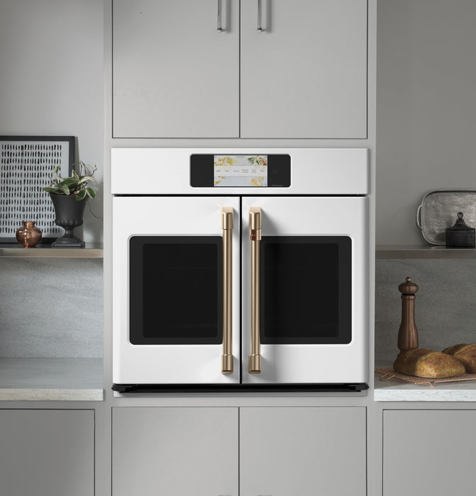 Café Professional Series 5.0 Cu. Ft. Smart French-Door Wall Oven - CTS90FP4NW2