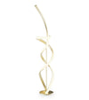 59\" Golden Swirl LED Floor Lamp 