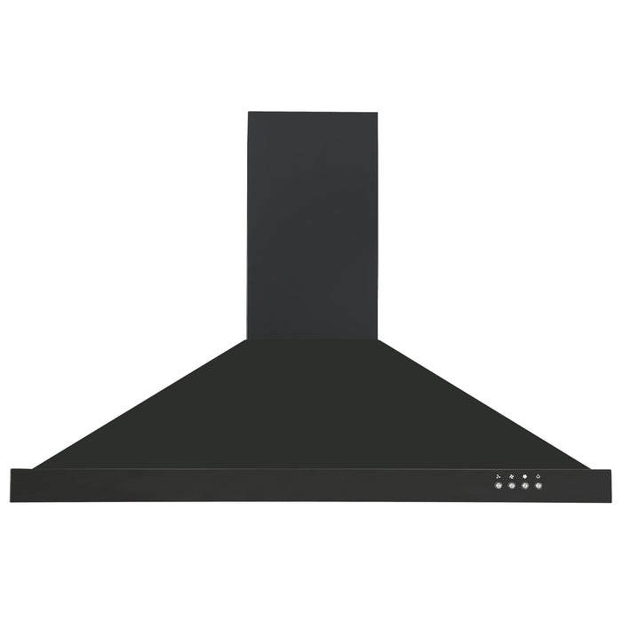 Ancona 36\" Convertible Wall-Mounted Range Hood - AN-17017BSS 