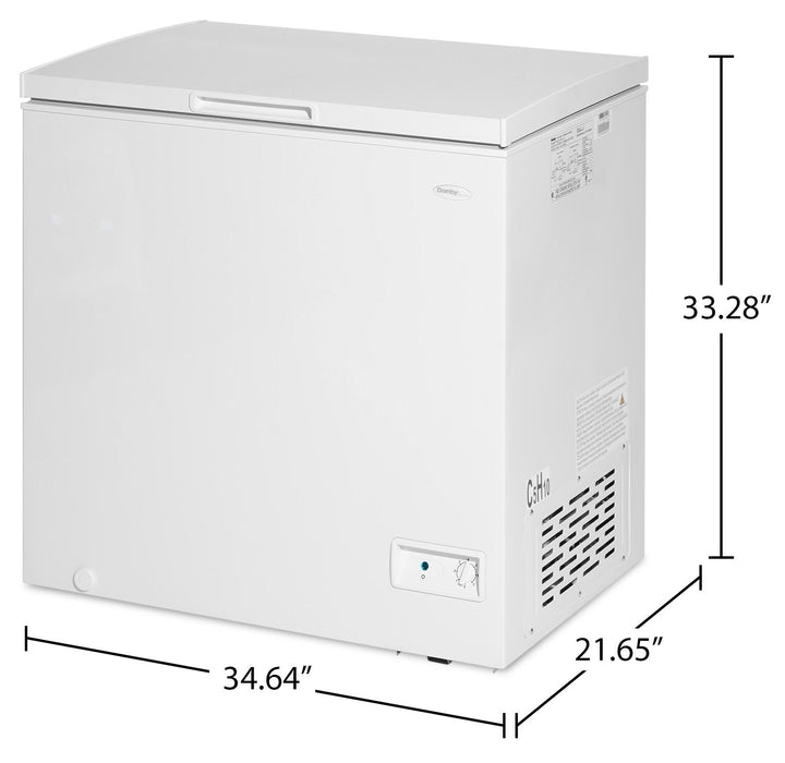 Danby Diplomat 7 Cu. Ft. Chest Freezer - DCF070A6WM 