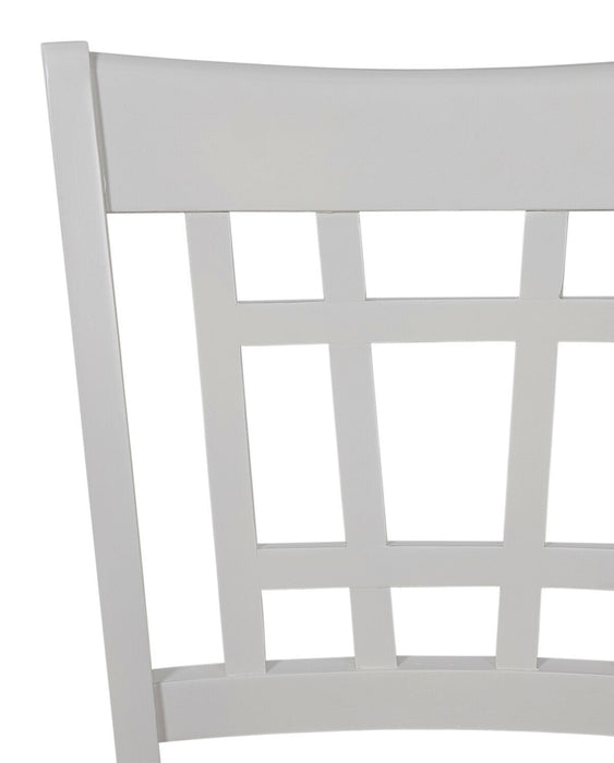 Dena 5-Piece Counter-Height Dining Package - White and Grey