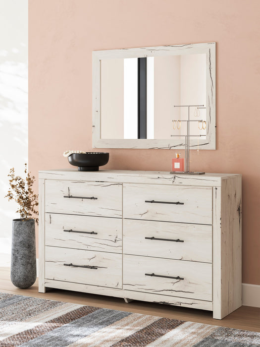 Derekson Bedroom Dresser Mirror - White
