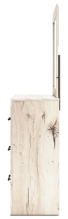 Derekson Bedroom Dresser Mirror - White