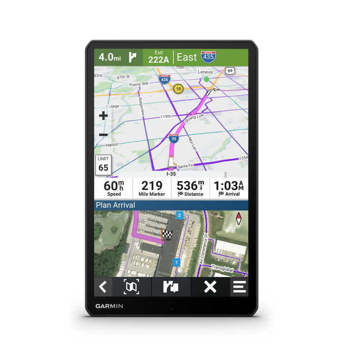 Garmin Dēzl™ Otr1010 10\" Truck Gps Navigator - Dash Cam With Custom Routing And 10” Touchscreen Disp
