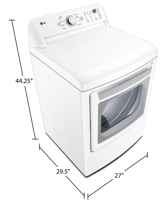 LG 7.3 Cu. Ft. Electric Dryer - DLE7150W