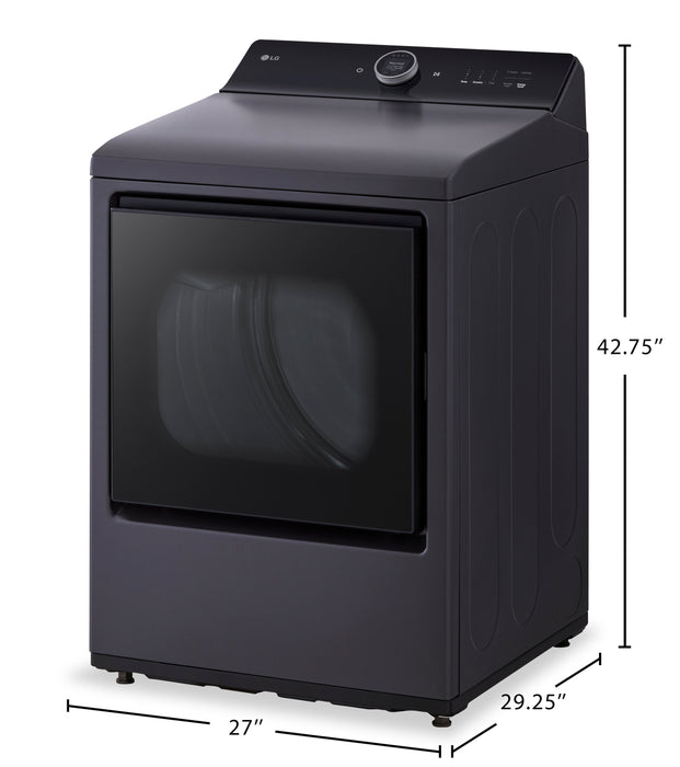 LG 7.3 Cu. Ft. Smart Ultra-Capacity Electric Dryer with EasyLoad™ Door - DLEX8600BE