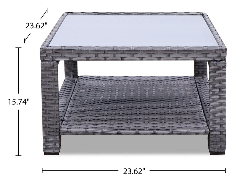 Dominica 4-Piece Conversation Patio Set
