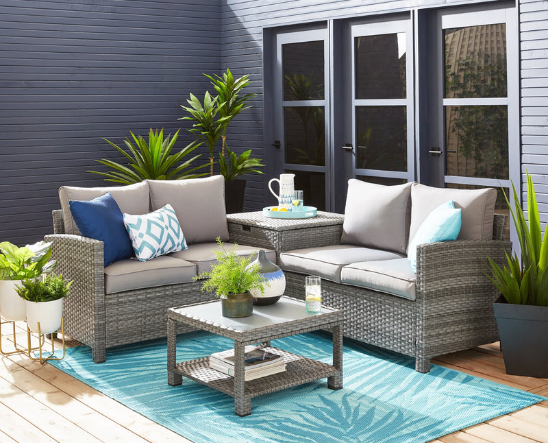 Dominica 4-Piece Conversation Patio Set