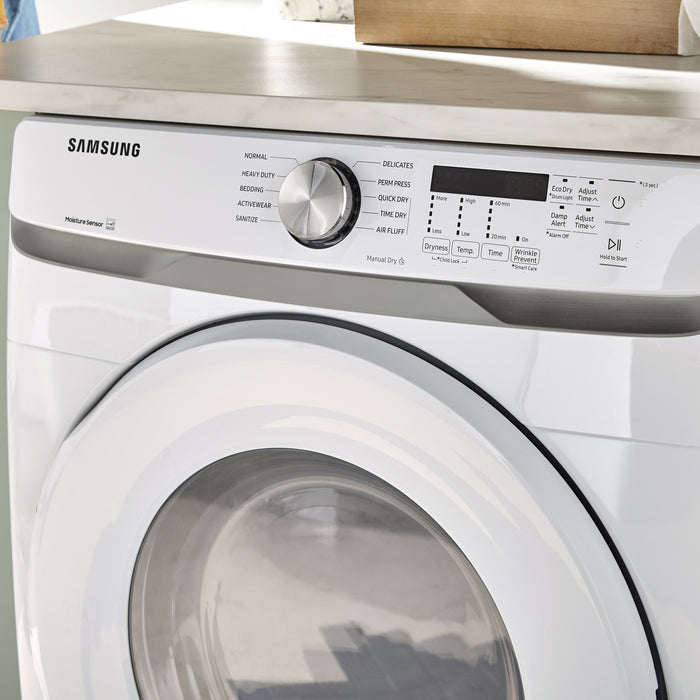 Samsung 7.5 Cu. Ft. Front-Load Electric Dryer - DVE45T6005W/AC