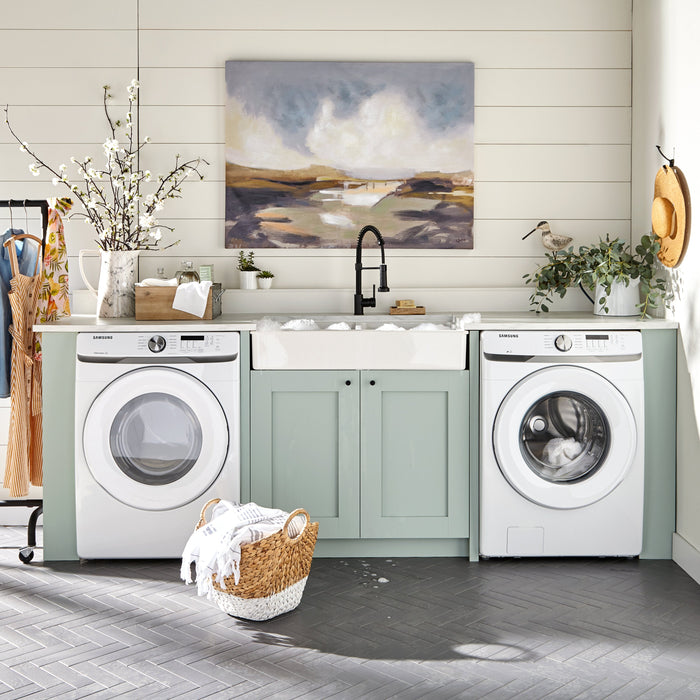 Samsung 7.5 Cu. Ft. Front-Load Electric Dryer - DVE45T6005W/AC