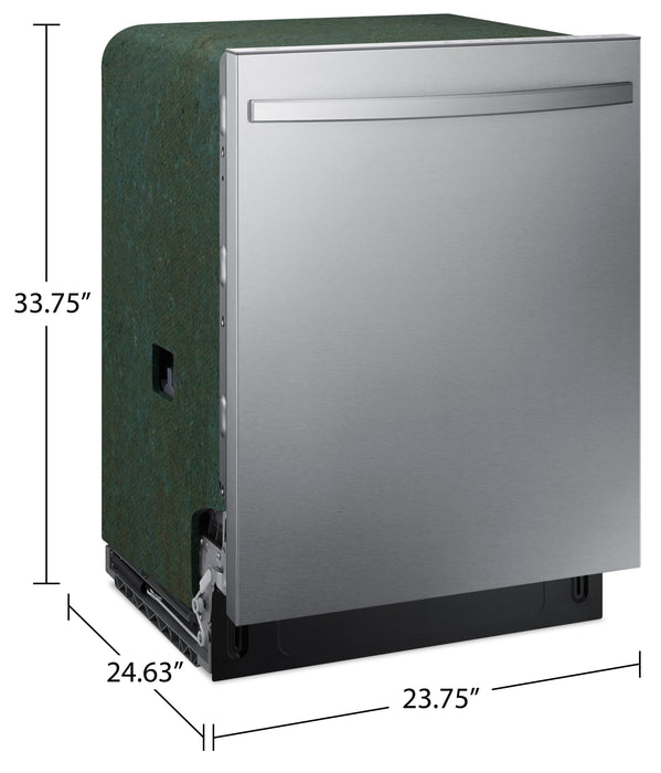 Samsung Top-Control Dishwasher with Third Rack - DW80CG4051SRAA