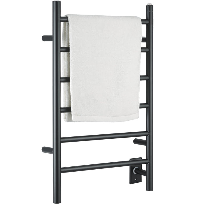 Ancona Comfort 6-Bar Wall Mount Plug-In and Hardwire Towel Warmer - AN-5311 