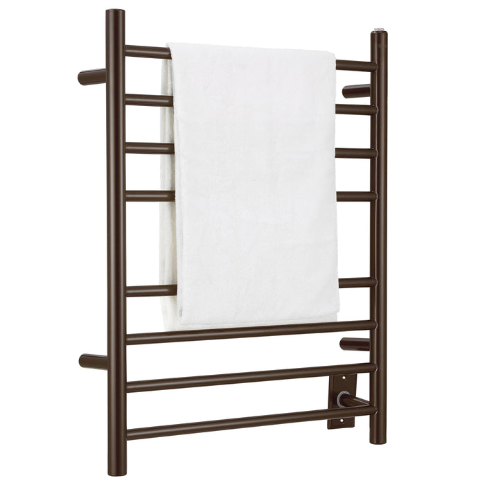 Ancona Prestige Dual 8-Bar Hardwired and Plug-In Towel Warmer - AN-5382 
