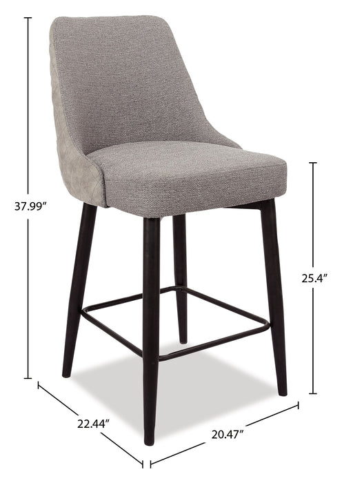 Eden Counter-Height Stool - Grey