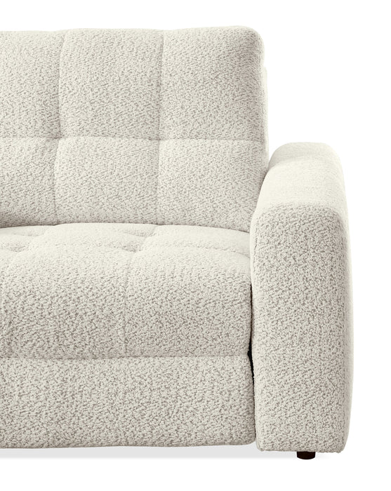 Scott Living Elevate Modular 7-Piece Left-Facing Chenille Fabric Sectional with Power Reclining - Beige