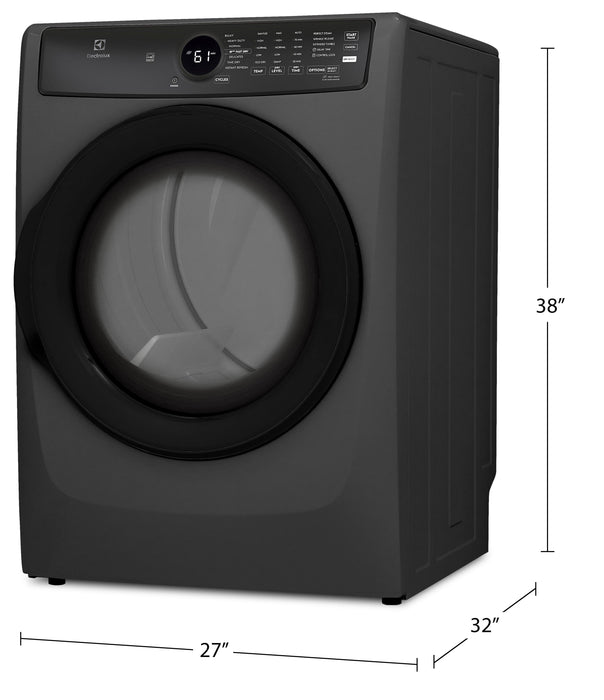 Electrolux 8 Cu. Ft. Gas Dryer - Titanium - ELFG7437AT 