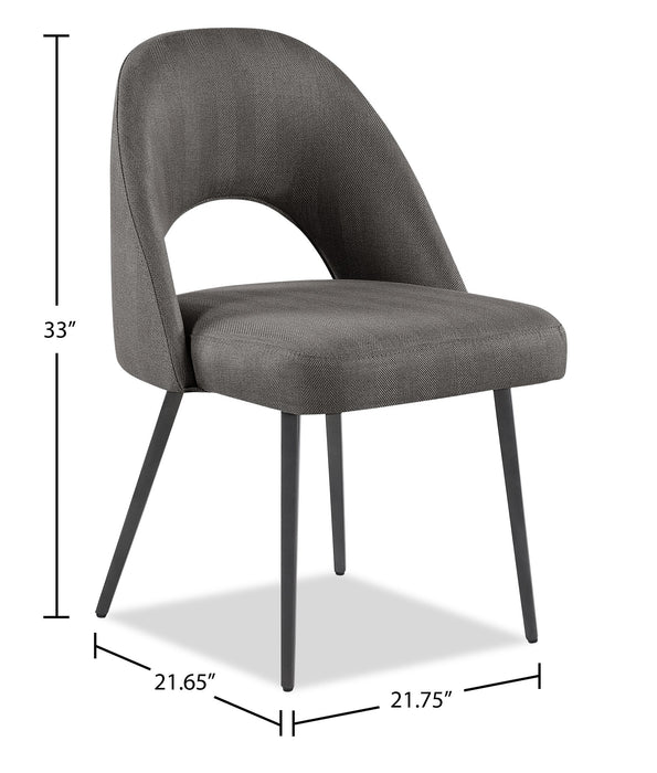 Elijah Dining Chair - Grey